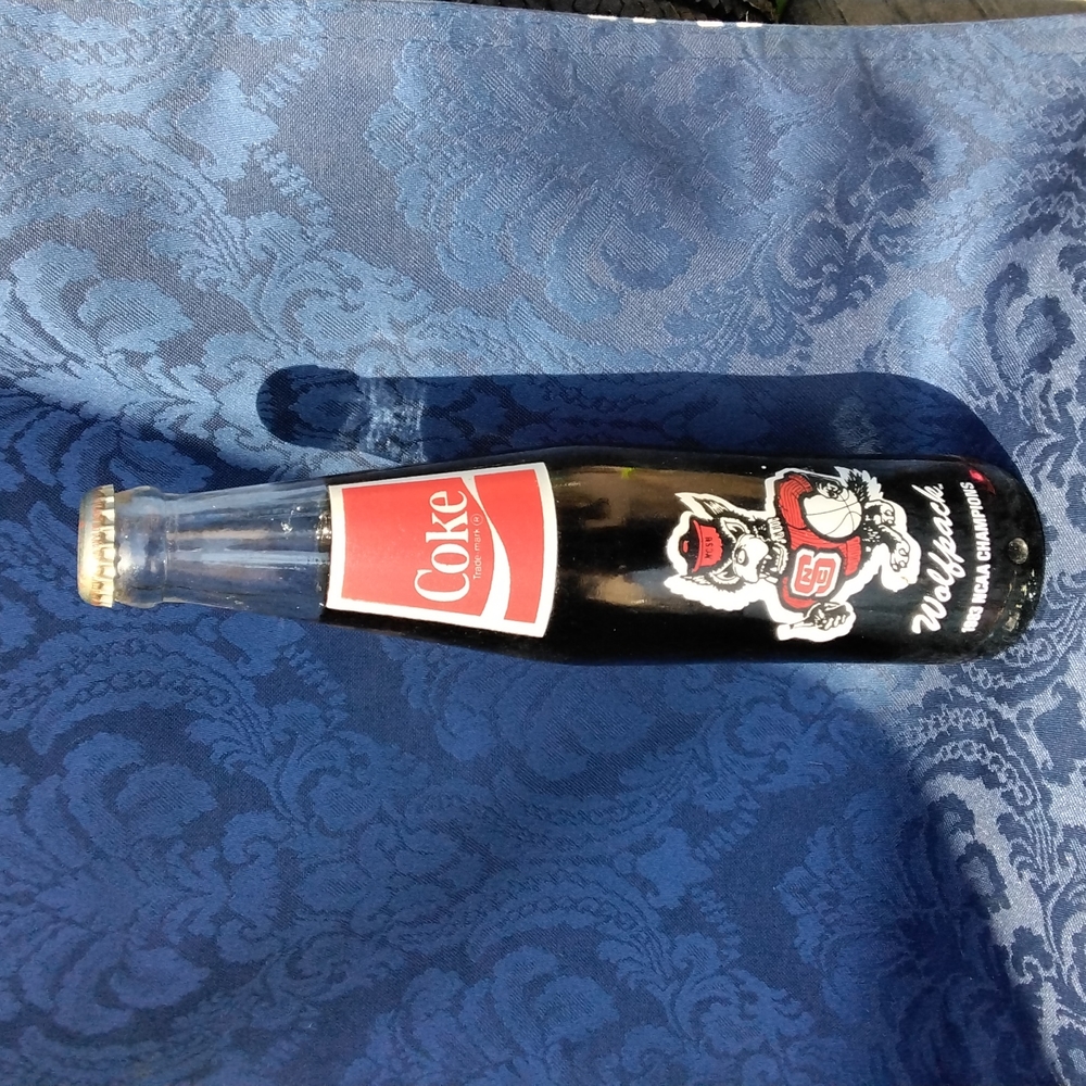 1983 Coca Cola Wolfpack bottle